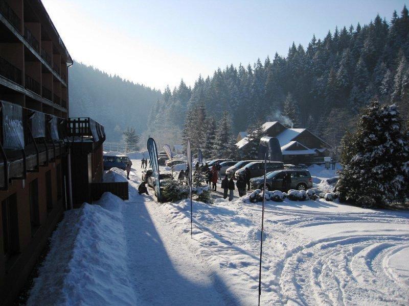 Horsky Hotel Podjavornik Papradno Esterno foto